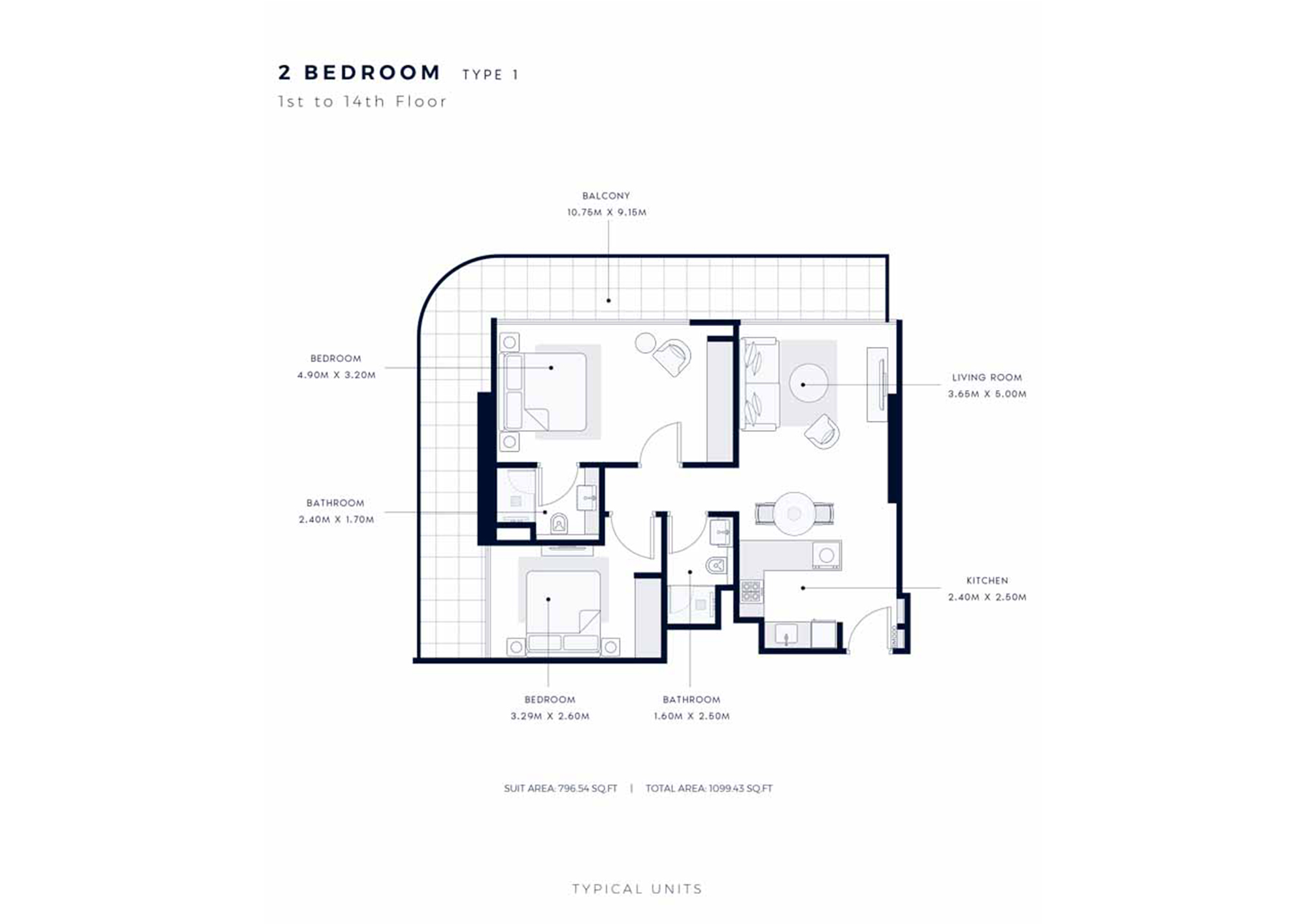 2 Bedroom