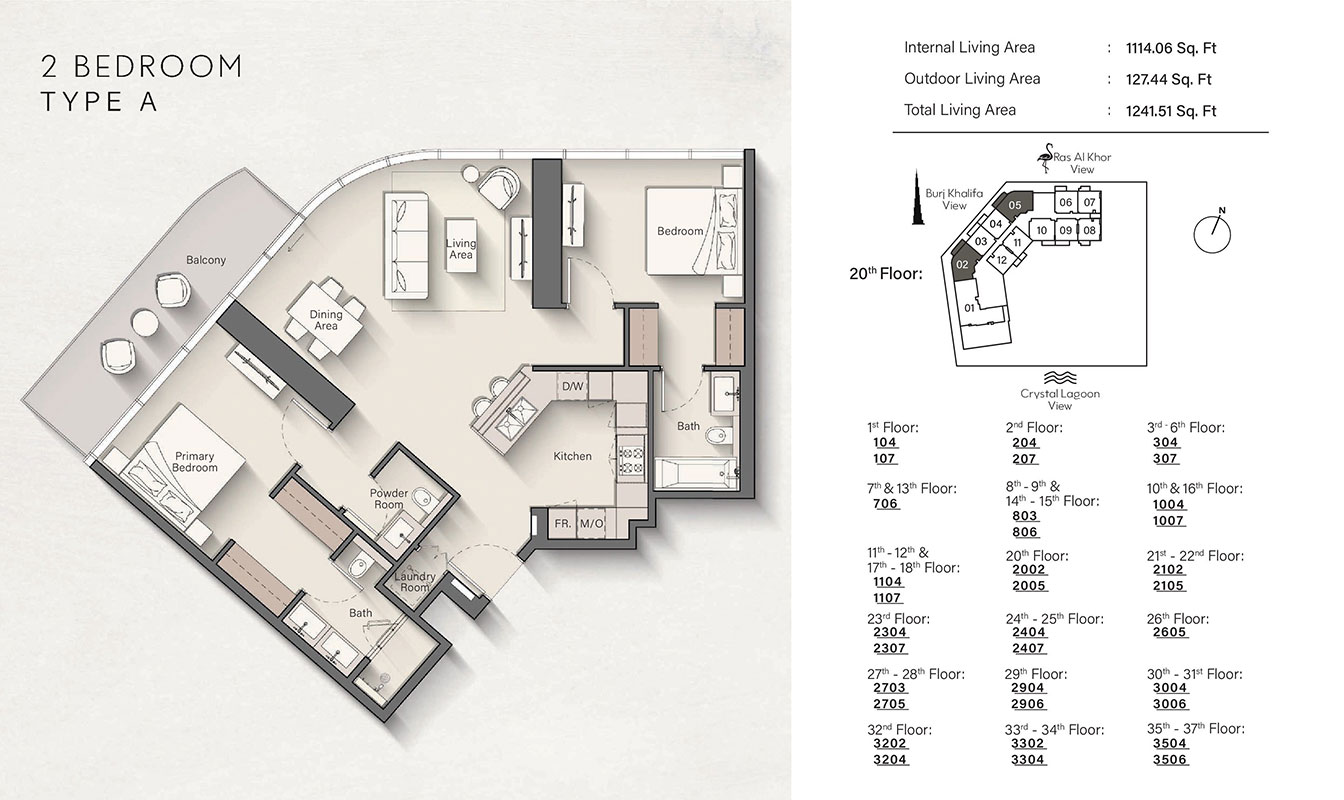 2 Bedroom
