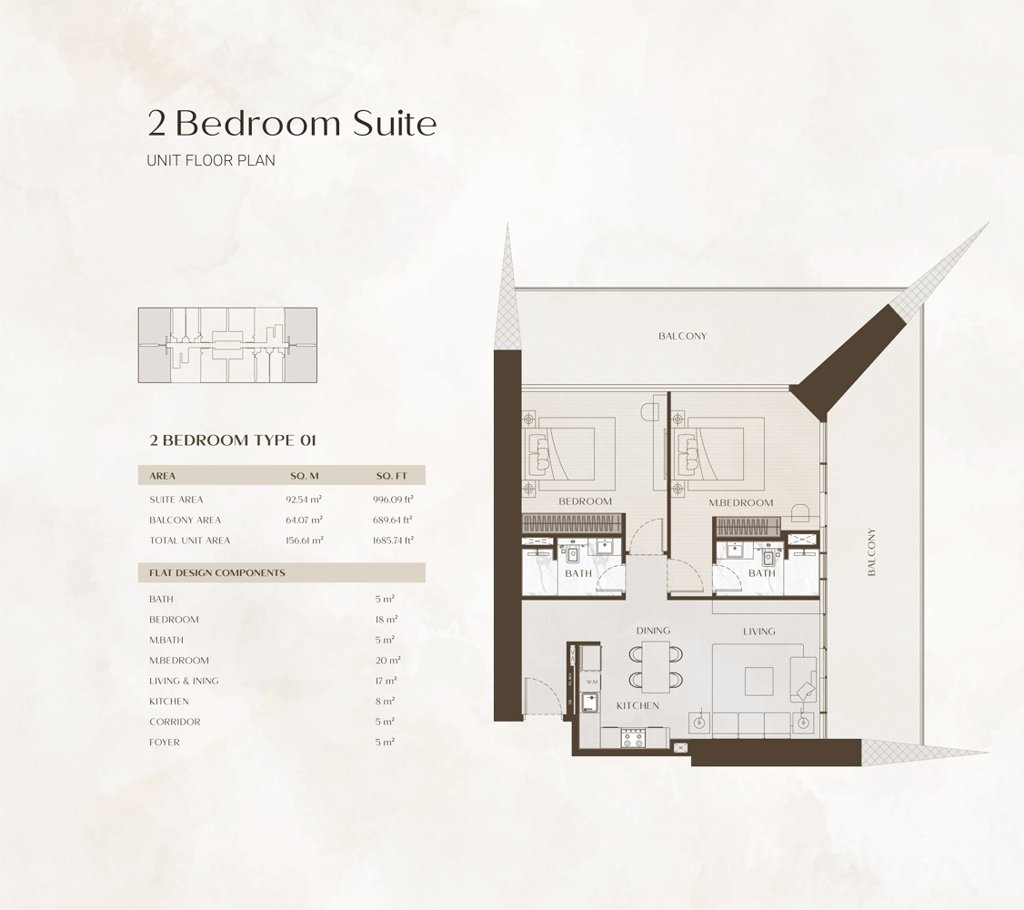 2 Bedroom