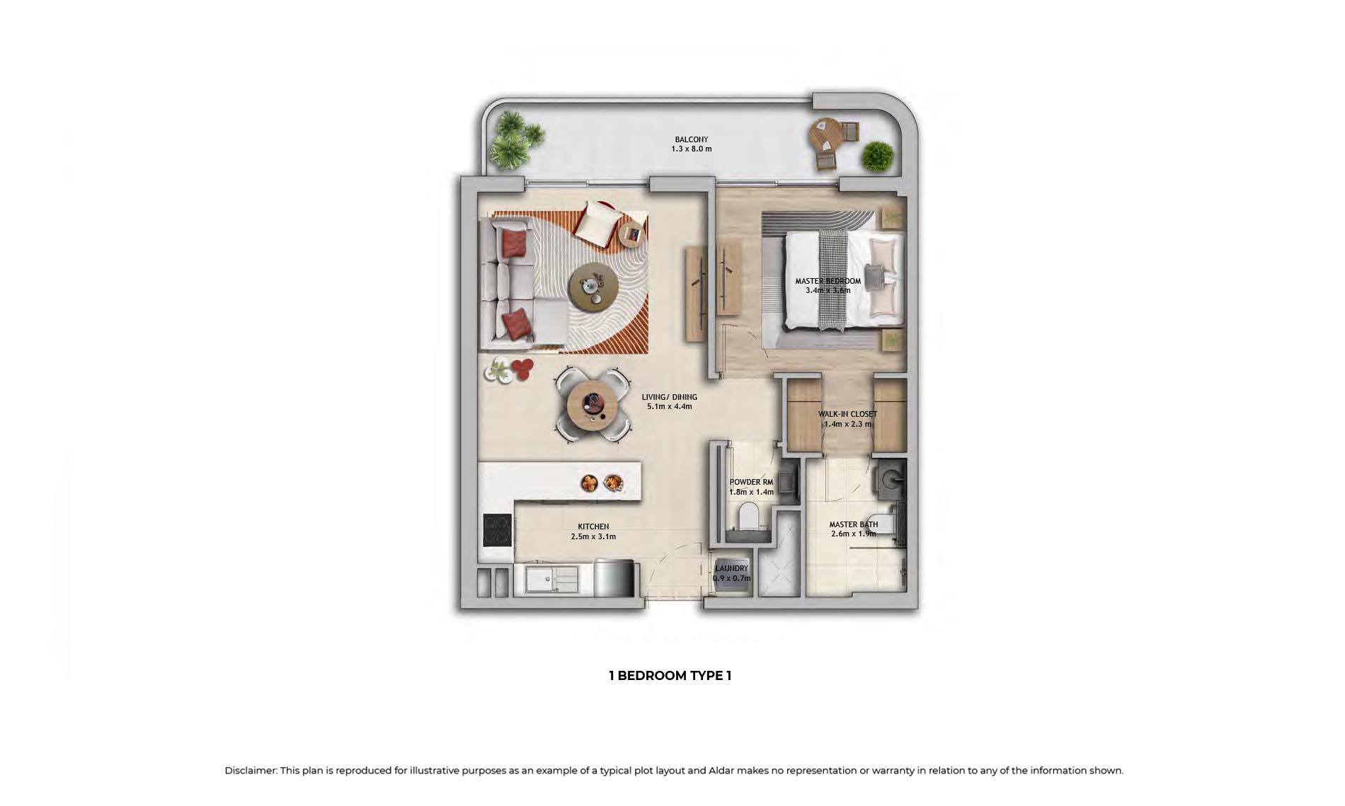 1 Bedroom
