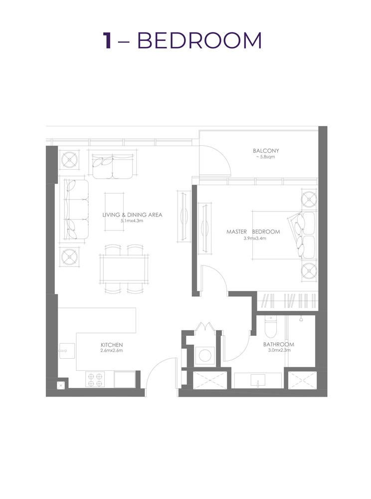 1 Bedroom