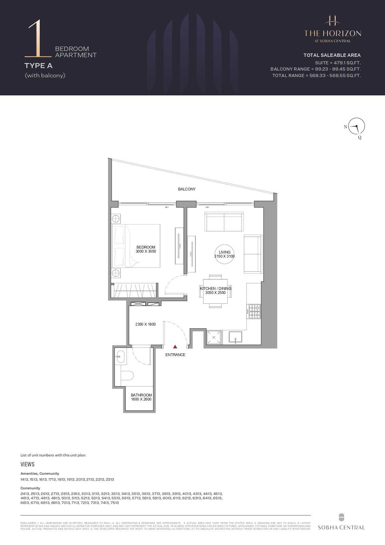 1 Bedroom