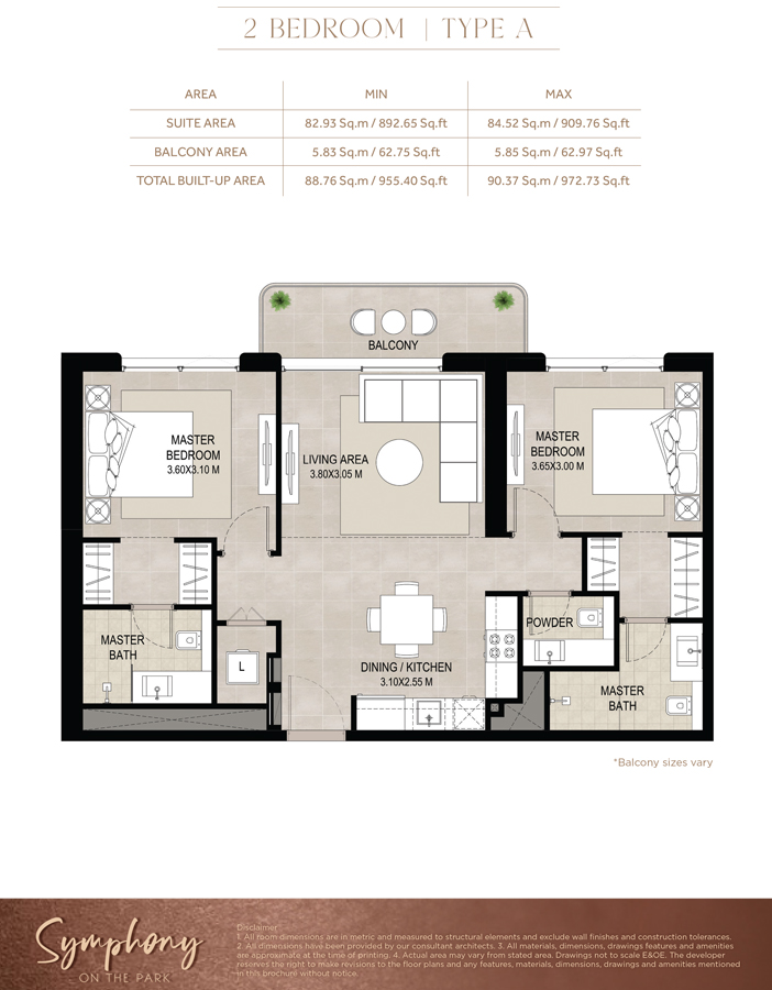 2 Bedroom