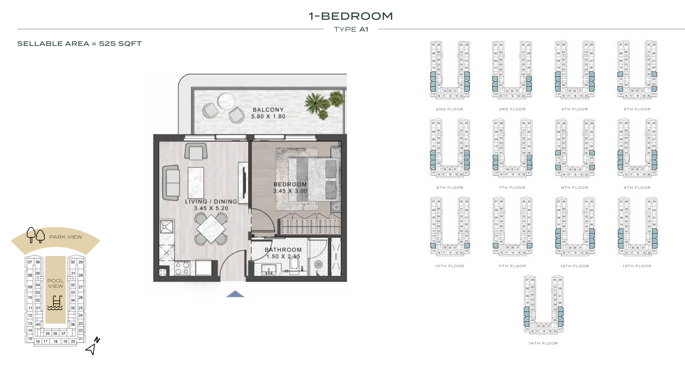 1 Bedroom